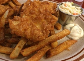 Beer Battered Fish &amp; Chips 